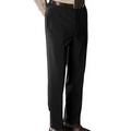 Men's Poly/ Wool Flat Front Dress Pants